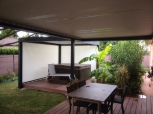 Pergola bioclimatique posée par EXTEND
