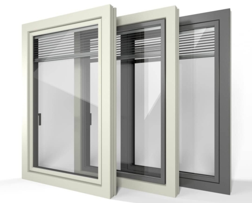 Comparaison de menuiseries en PVC et aluminium