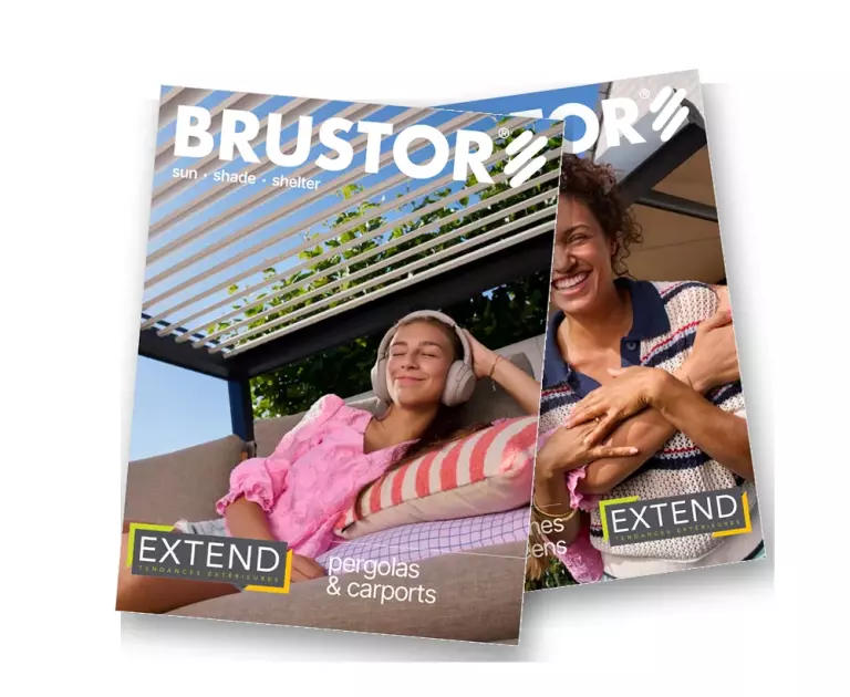 Catalogue pergolas Brustor offert par EXTEND