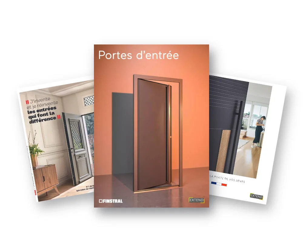 Catalogues portes d’entrée Finstral, BEL’M et K-Line
