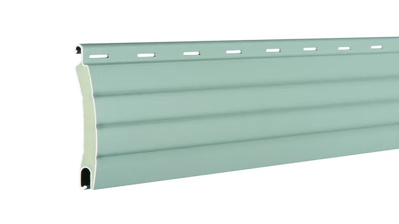 Lame aluminium double paroi