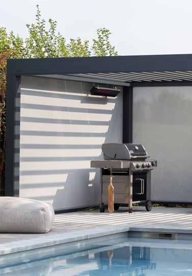 Pergola Brustor B200, autre vue