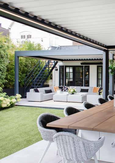 Pergola Brustor B600 S, autre vue