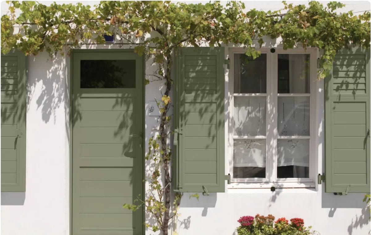 Persiennes PVC gris mousse