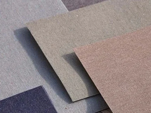 Échantillons de toiles Dickson ORIGIN aux coloris naturels, aspect légèrement chiné